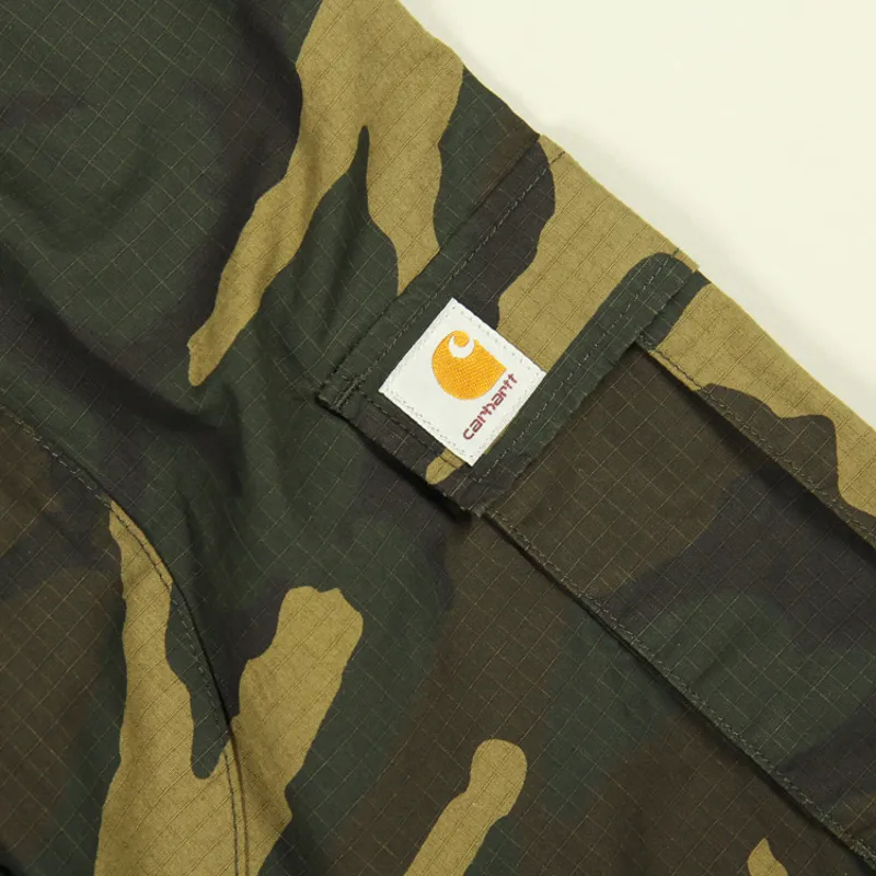 Carhartt WIP Aviation Short - Camo Laurel Rinsed-6